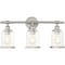 Quoizel Dixie Bath 3 Lights Brushed Nickel DIX8623BN - alternate 1